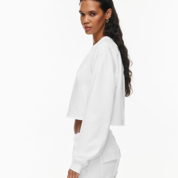 TNA cozyfleece cropped crewneck - Picture 2 of 2